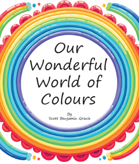 Children book about colour